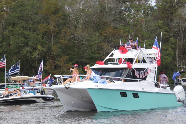 GCO goes to Tickfaw River & Back the Blue Boat Parade Oct 24, 2020